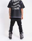 "Midnight Bloom" Tee-Black