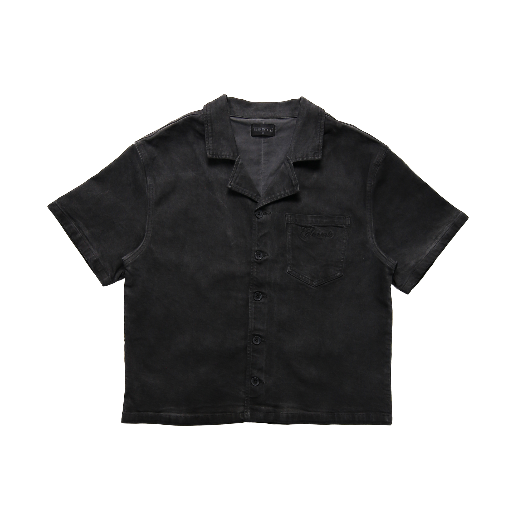 "Wondering" Work Shirt-Washed Grey
