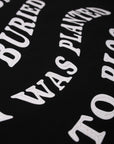 "Midnight Bloom" Tee-Black