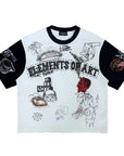 Manifesto Tee-White/Black