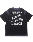 "Midnight Bloom" Tee-Black