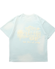 "Elements Resort" Doodle Tee-Teal