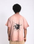 "Spinning Threads" Tee- Light Brown Ombré