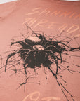 "Spinning Threads" Tee- Light Brown Ombré