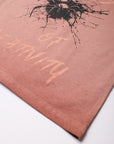 "Spinning Threads" Tee- Light Brown Ombré