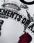 Manifesto Tee-White/Black