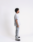 "Spinning Threads" Tee- Black Ombré