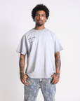 "Spinning Threads" Tee- Black Ombré